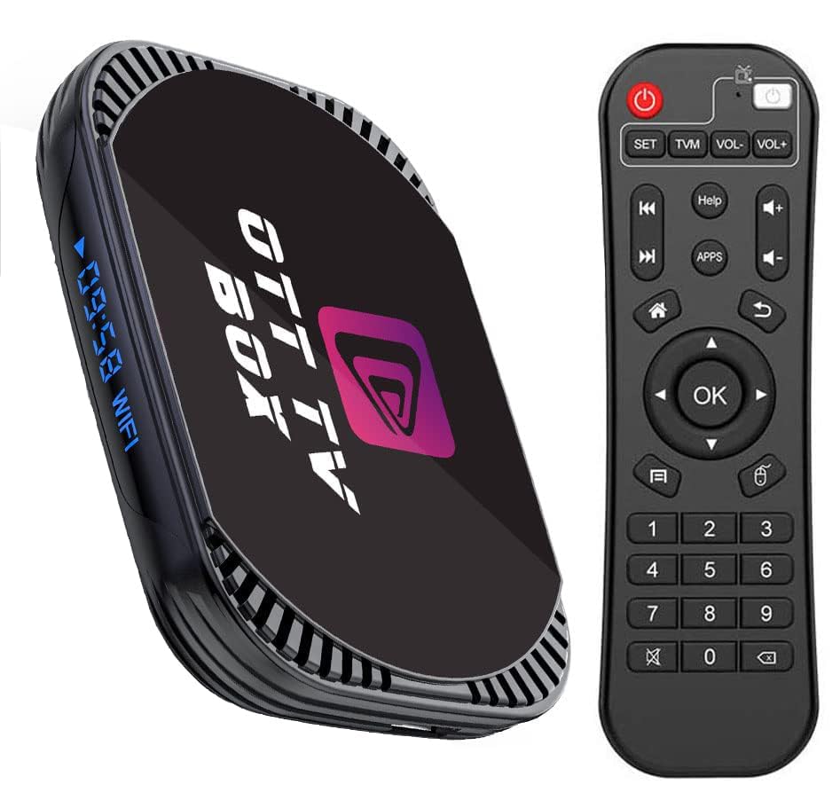 Amlogic S905X4 Android 11.0 4Gb 64Gb Rom Mxiii Pro X4 Tv Box Android Tv Box 8K Ultra Hd Support 2.4G/5.8G Dual Wifi Bt 4.0 Hd 10